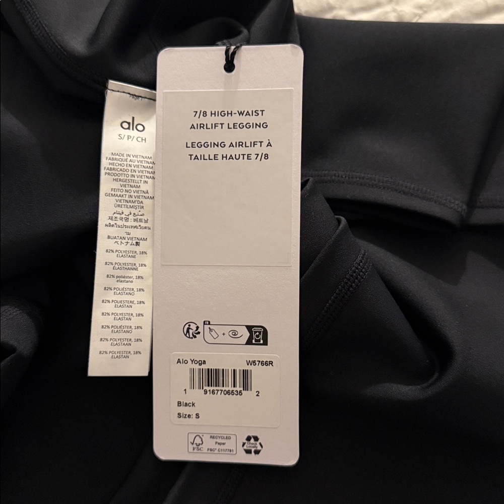 NWT ALO Yoga 7/8 High-Waist Airlift Legging - Picture 6 of 8